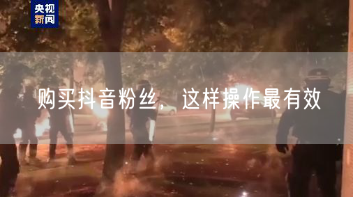 购买抖音粉丝，这样操作最有效